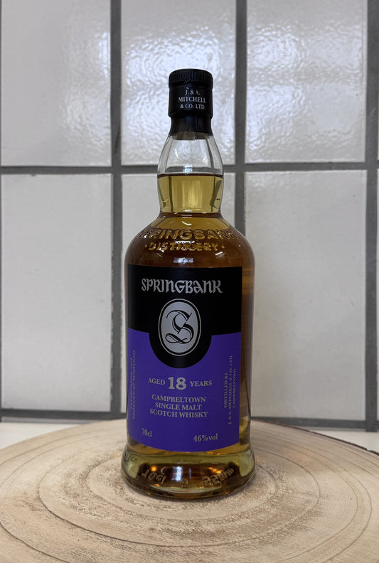 スプリングバンク Springbank 18年 46% 2024リリース
