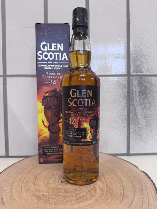 グレンスコシア 14年 アイコンズ・オブ・キャンベルタウン No.2 ドラゴン Glen Scotia 14-year-old Icons of Campbeltown - Release No. 2: The Dragon 56.8%