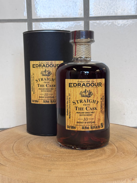 エドラダワー 10年 SFTC #267 Edradour 2012 Straight From The Cask - Sherry Cask Matured 56.9%