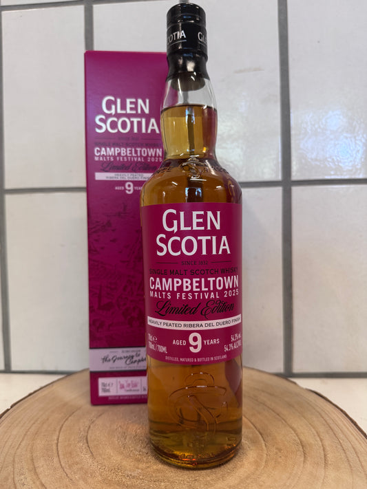 グレンスコシア 9年 モルト フェスティバル エディション 2025 Glen Scotia 09-year-old Campbeltown Malts Festival 2025 54.3%