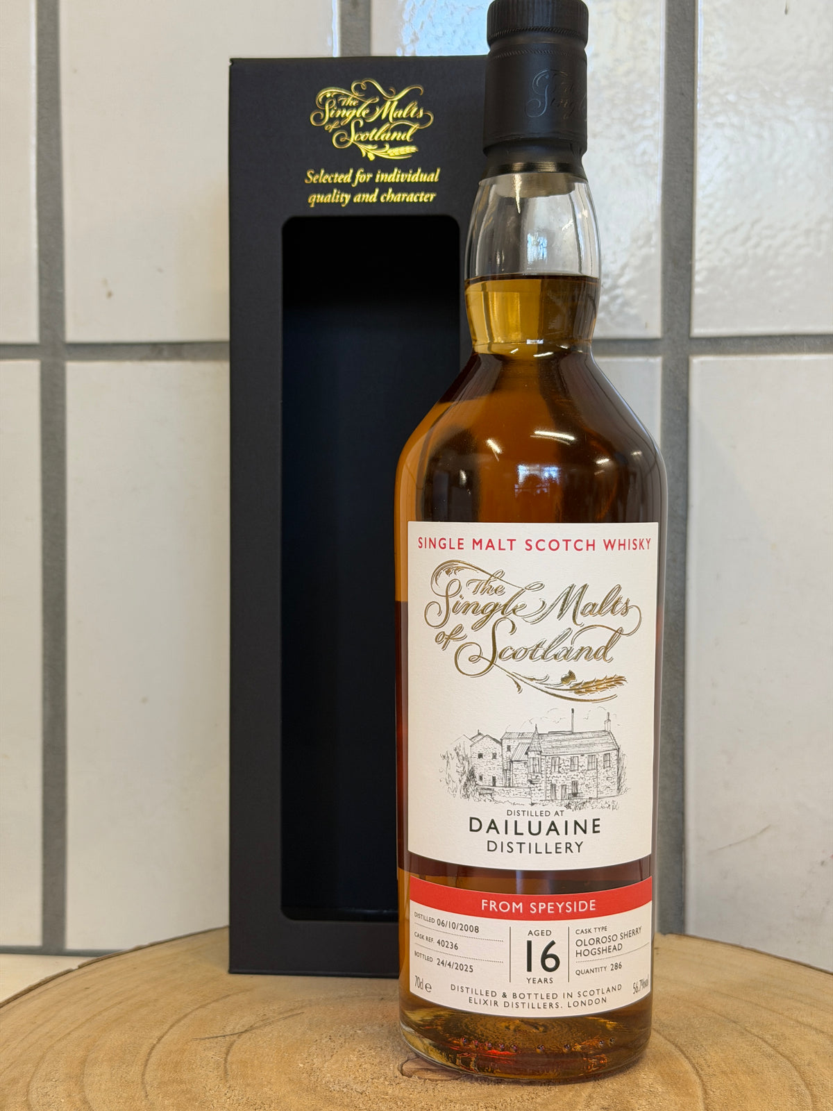 (ザ シングルモルツ オブ スコットランド) ダルユーイン 16年 オロロソシェリーホグスヘッド The Single Malts of Scotland Dailuaine 2008/2025 - 16 y.o. - Oloroso Sherry Hogshead #40236