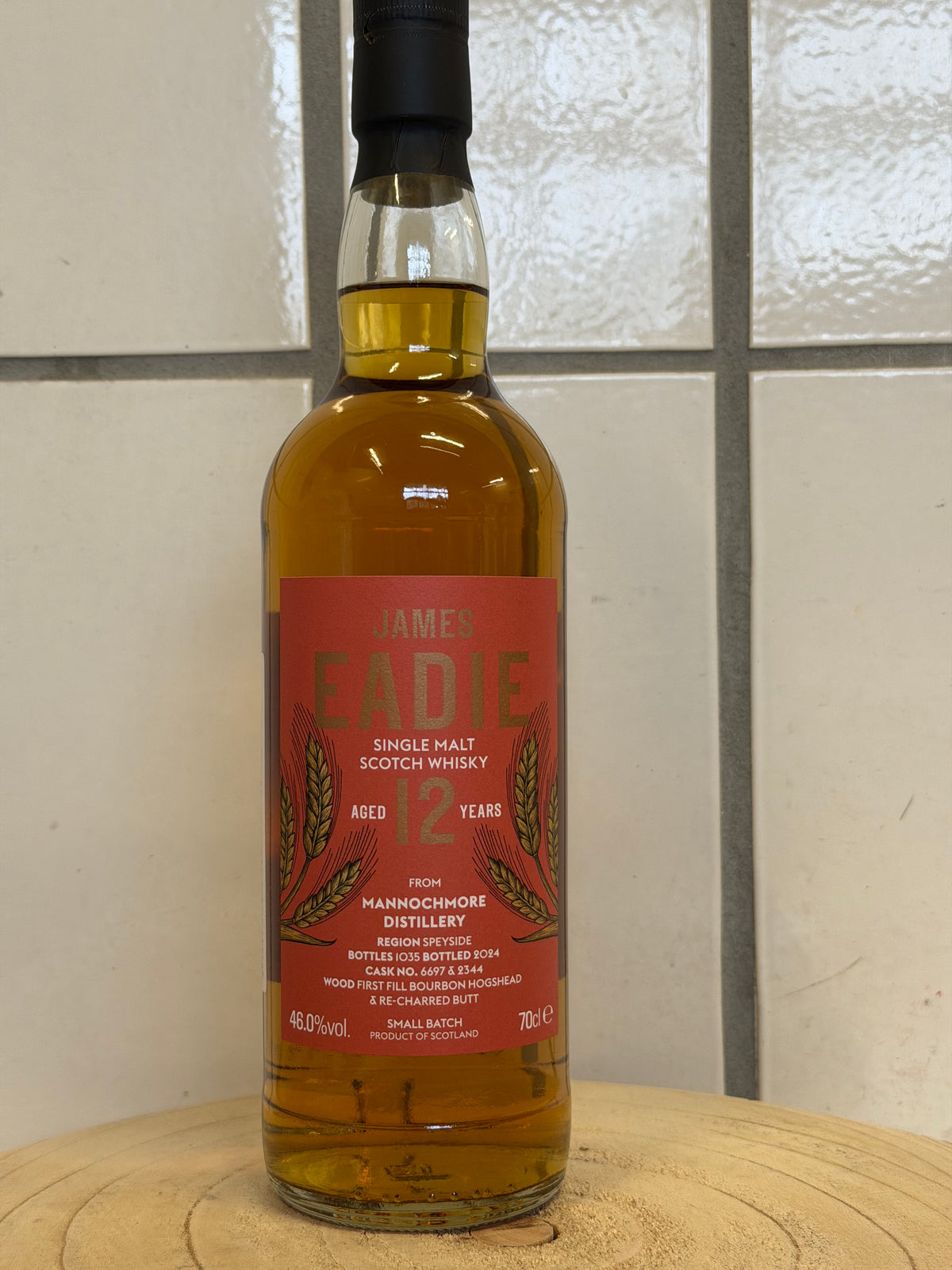 (ジェームズ イーディー) マノックモア 12年 ファーストフィル バーボン ホグスヘッド Mannochmore 2012/2024 - 12 y.o. 1st Fill Bourbon Hogshead & Re-Charred Butt #6697 & 2344 - James Eadie