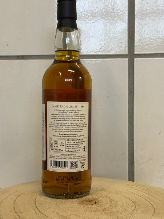 (ジェームズ イーディー) ハイランド シングルモルト ティーニニック 11年 マラガカスク フィニッシュ Highland Single Malt (Teaninich) - 11 y.o. - Malaga Cask Finish - James Eadie