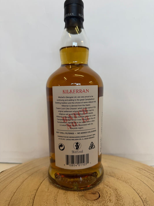 キルケラン ヘビリーピーテッド バッチ13 Kilkerran Heavily Peated Batch No. 13 (2025) 58.6%
