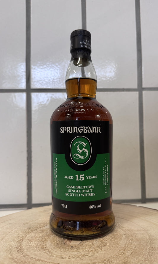 スプリングバンク　Springbank　15年　46％