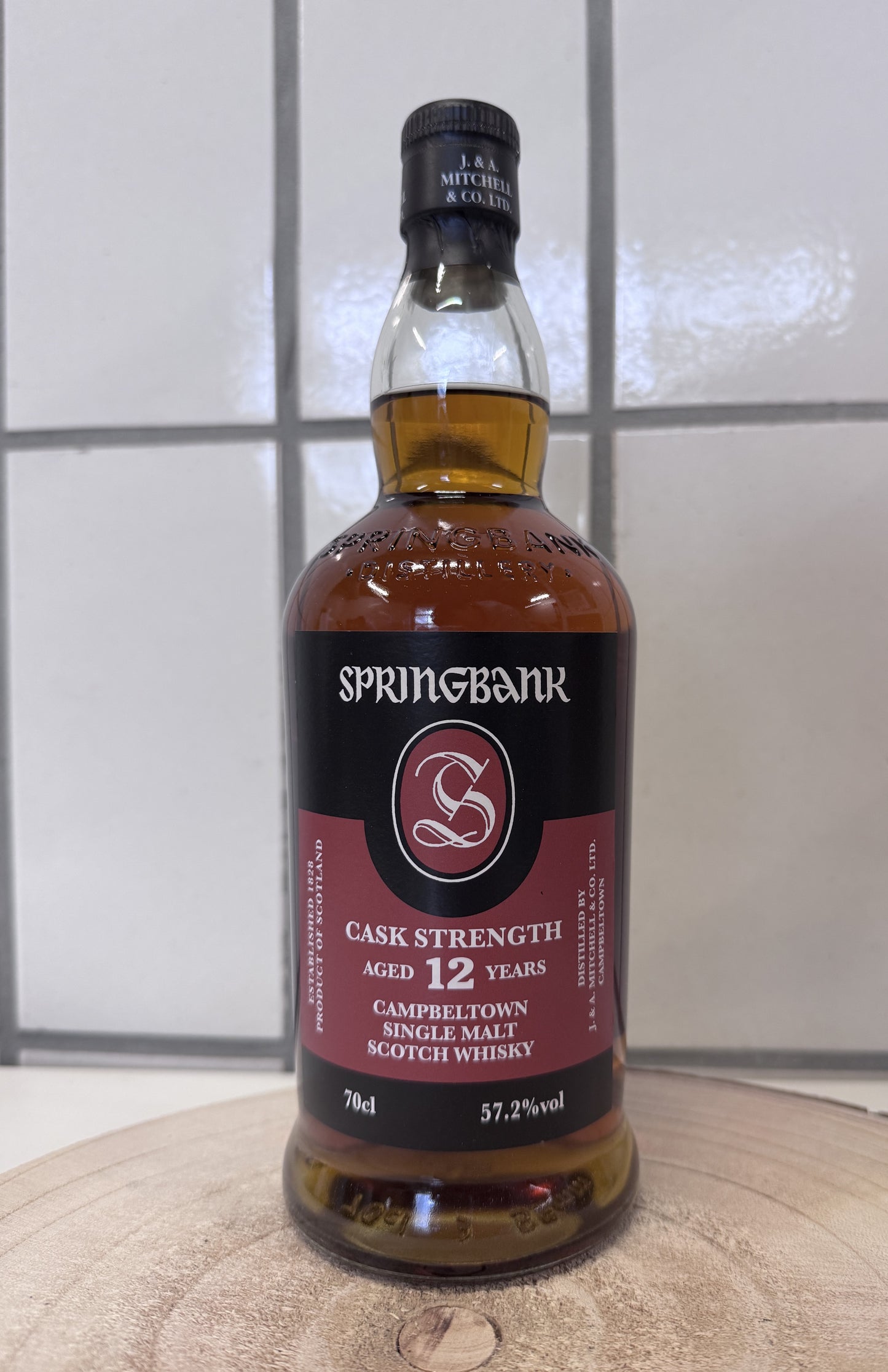 スプリングバンク　12年　カスク 　ストレングス　57.2％　2024年リリース　Springbank 12-year-old Cask Strength