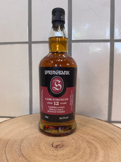 スプリングバンク　12年　カスク 　ストレングス　56.2％　2024年リリース　バッチ26　Springbank 12-year-old Cask Strength