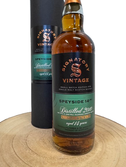 シグナトリー　シークレット　スペイサイド（M）　バッチ＃16　14年　Speyside (M) Small Batch Edition #16