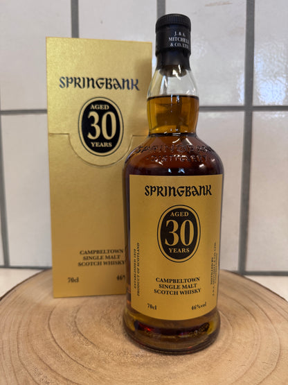 スプリングバンク　Springbank　30年　46％　2025リリース