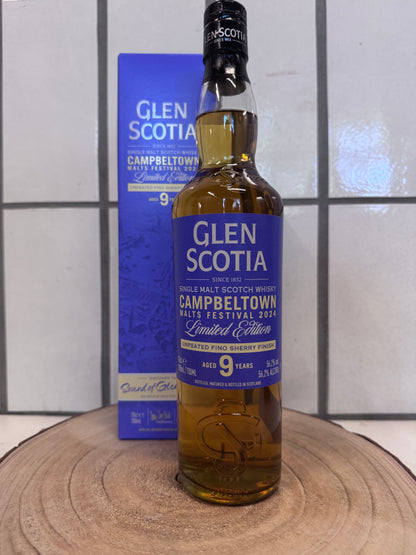 グレンスコシア 9年 フェスティバル エディション 2024　Glen Scotia 09-year-old Campbeltown Malts Festival 2024　56.2％