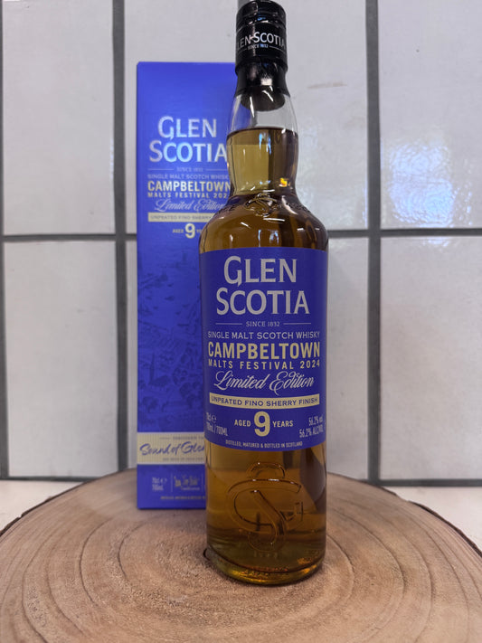 グレンスコシア 9年 フェスティバル エディション 2024　Glen Scotia 09-year-old Campbeltown Malts Festival 2024　56.2％