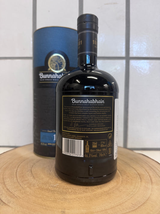 ブナハーブン 18年　Bunnahabhain 18-year-old　46.3％