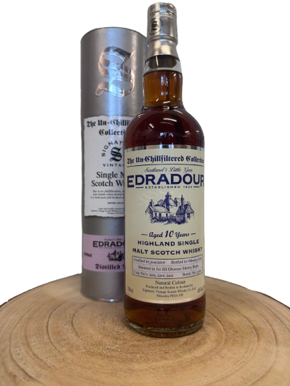 エドラダワー 10年 アンチルフィルタード　Edradour 2014/2025  The Un-Chillfiltered Collection SV 46.0％