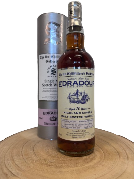 エドラダワー 10年 アンチルフィルタード　Edradour 2014/2025  The Un-Chillfiltered Collection SV 46.0％