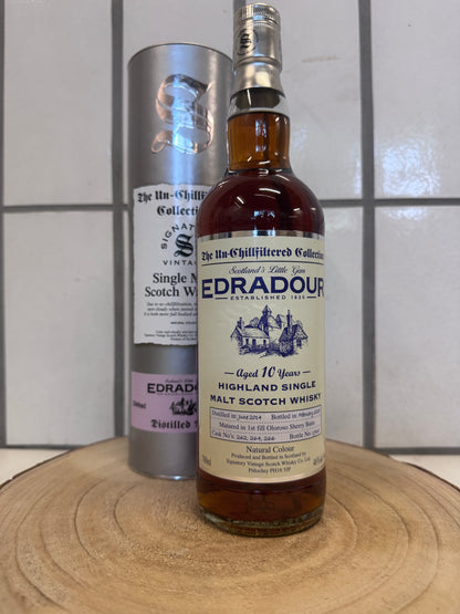 エドラダワー 10年 アンチルフィルタード　Edradour 2014/2025  The Un-Chillfiltered Collection SV 46.0％