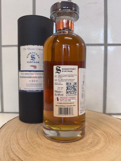 ブナハーブン ストイーシャ 11年 2013 SV　Bunnahabhain The Decanter Collection Staoisha 2013 SV　46.0％
