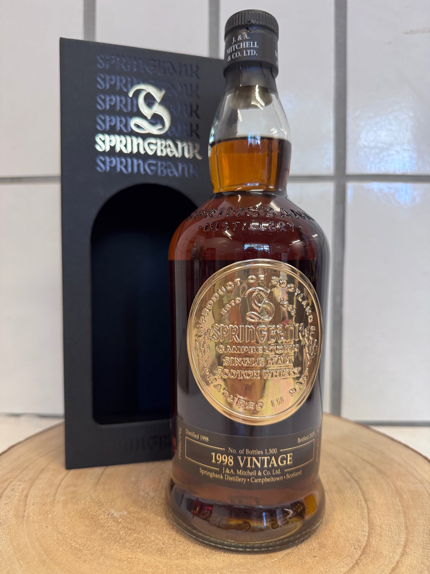 （予約販売）スプリングバンク　Springbank　1998　Vintage　ビンテージ　26年　48.3％