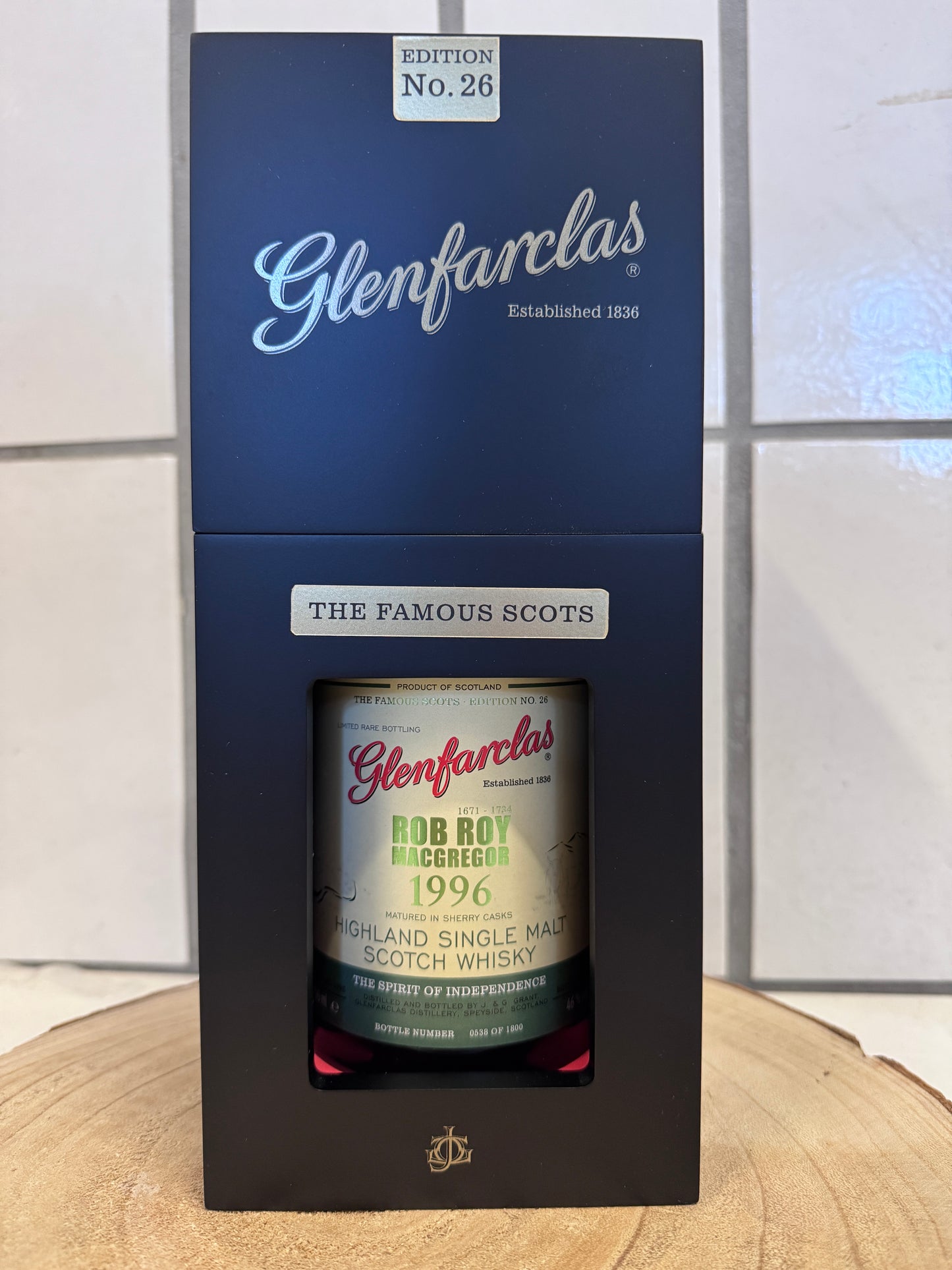 （予約販売）グレンファークラス　Glenfarclas 1996 Edition N°26「Rob Roy MacGregor」