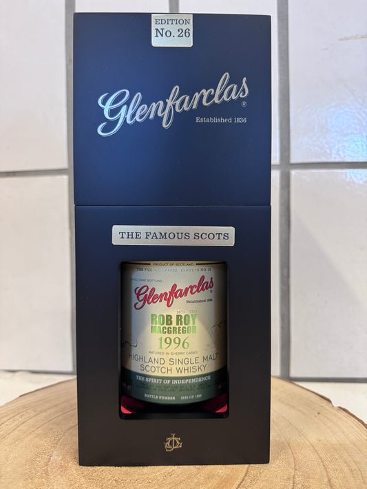 （予約販売）グレンファークラス　Glenfarclas 1996 Edition N°26「Rob Roy MacGregor」