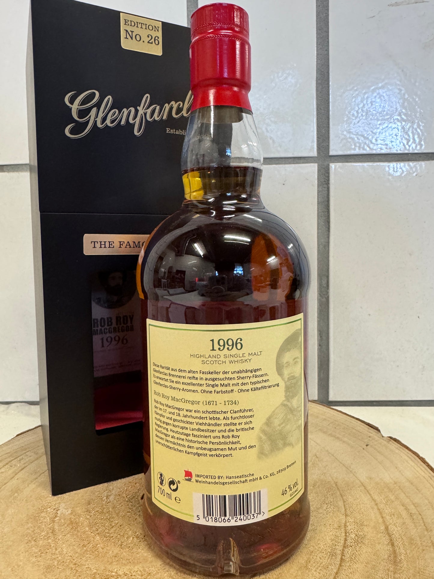 （予約販売）グレンファークラス　Glenfarclas 1996 Edition N°26「Rob Roy MacGregor」