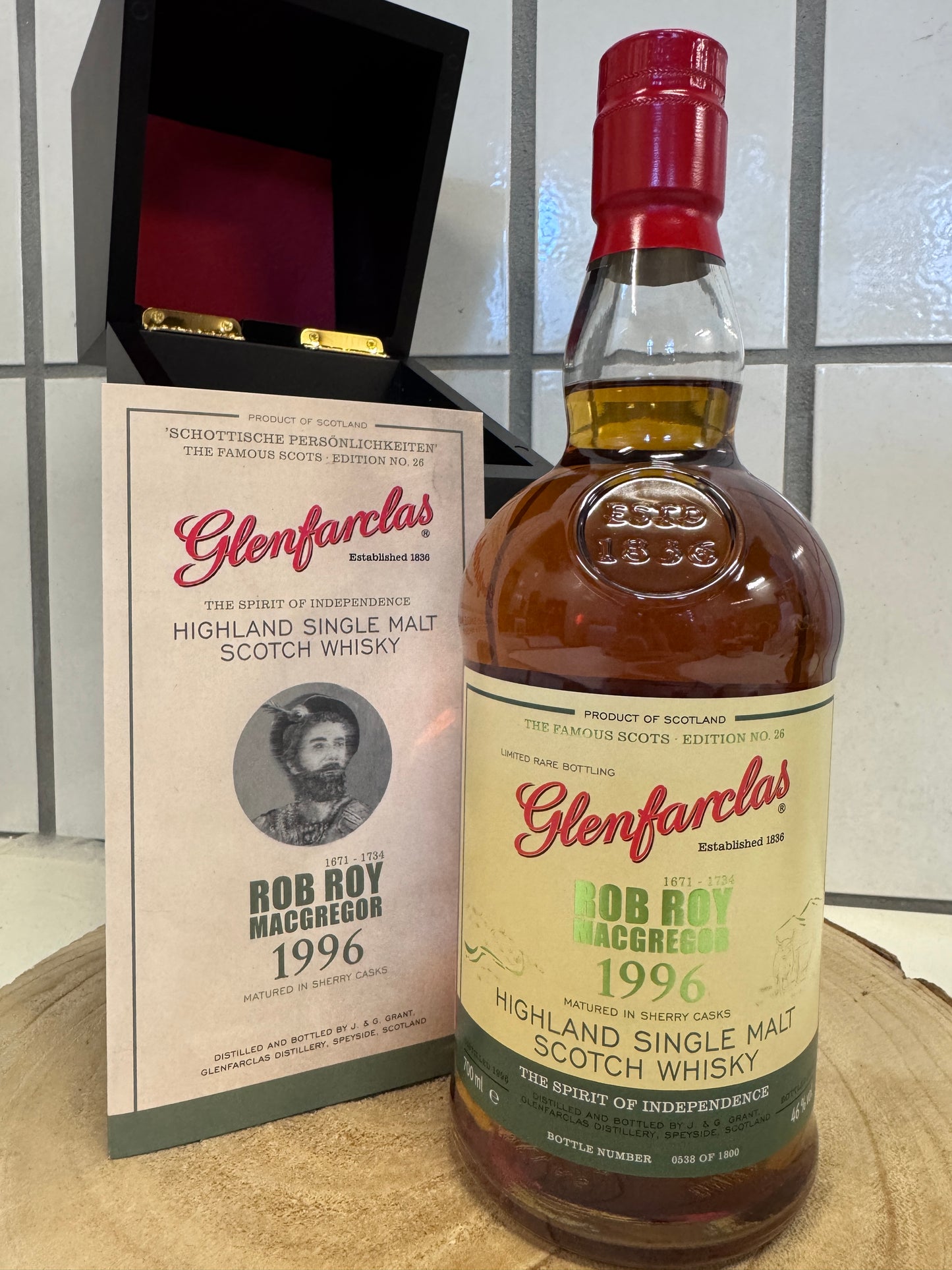 （予約販売）グレンファークラス　Glenfarclas 1996 Edition N°26「Rob Roy MacGregor」