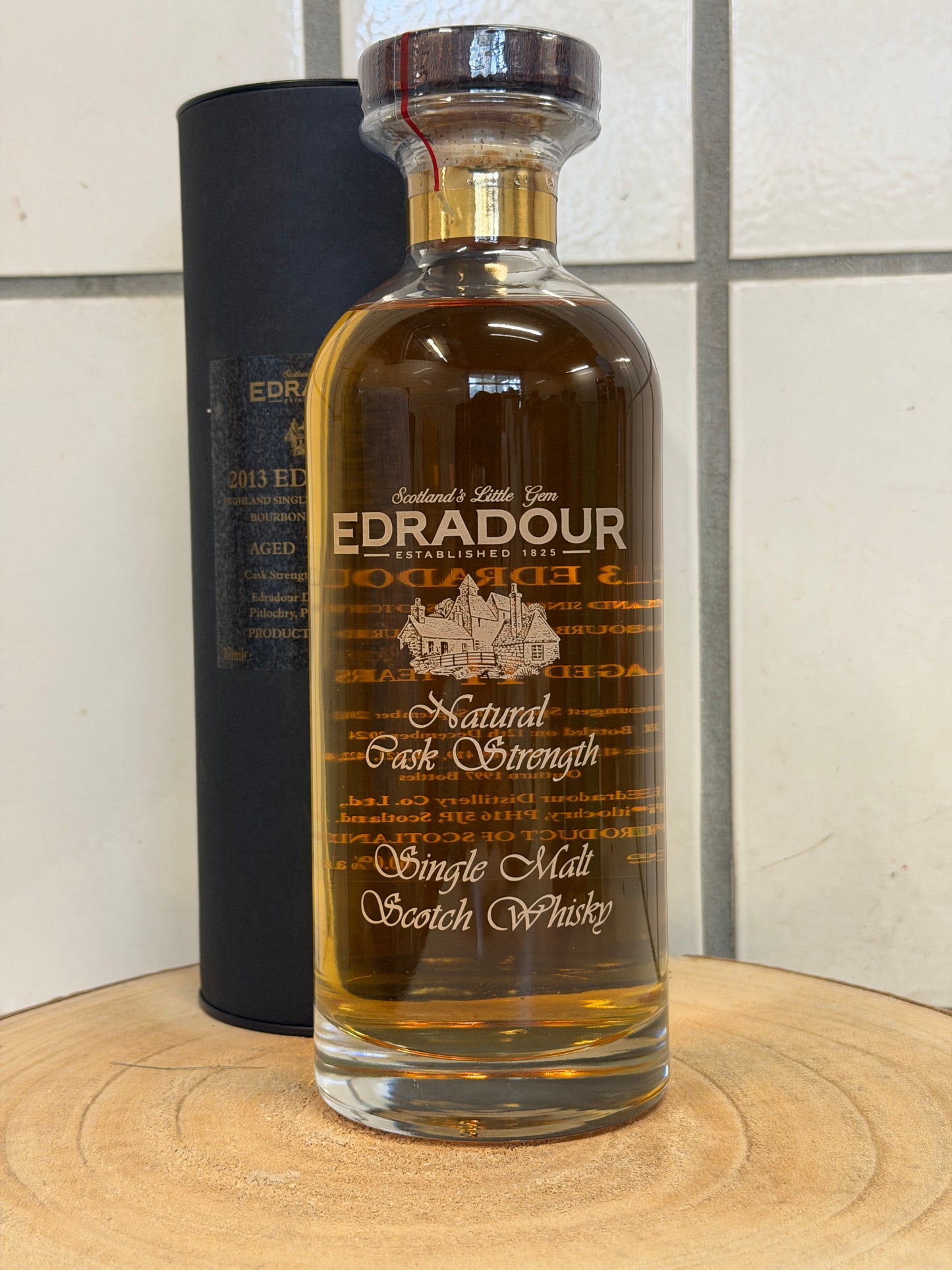 エドラダワー 11年 バーボンカスク カスクストレングス　Edradour 2013/2024 boubon cask matured cask strength 60.0%