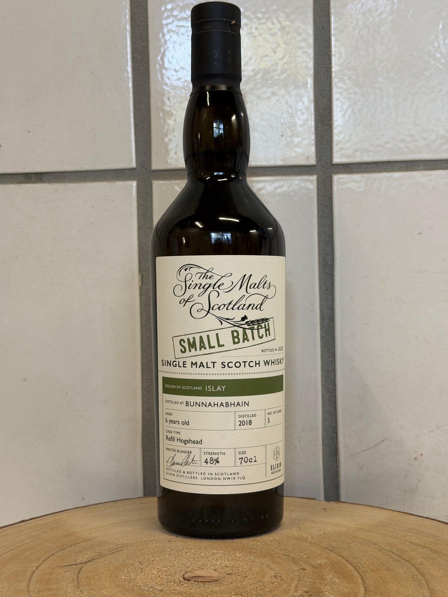 (ザ シングルモルツ オブ スコットランド)  ブナハーブン 6年 スモールバッチ　The Single Malts of Scotland Bunnahabhain 2018/2025 - 6 y.o. - Small Batch