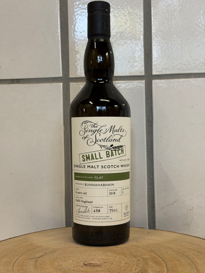 (ザ シングルモルツ オブ スコットランド)  ブナハーブン 6年 スモールバッチ　The Single Malts of Scotland Bunnahabhain 2018/2025 - 6 y.o. - Small Batch