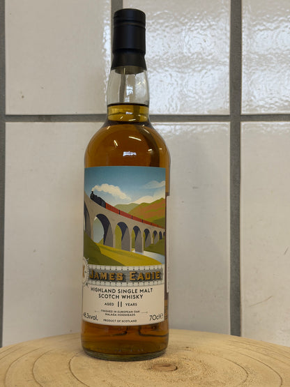 (ジェームズ イーディー) ハイランド シングルモルト ティーニニック 11年 マラガカスク フィニッシュ　Highland Single Malt (Teaninich) - 11 y.o. - Malaga Cask Finish - James Eadie