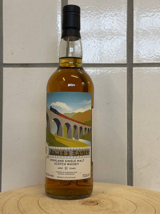 (ジェームズ イーディー) ハイランド シングルモルト ティーニニック 11年 マラガカスク フィニッシュ　Highland Single Malt (Teaninich) - 11 y.o. - Malaga Cask Finish - James Eadie