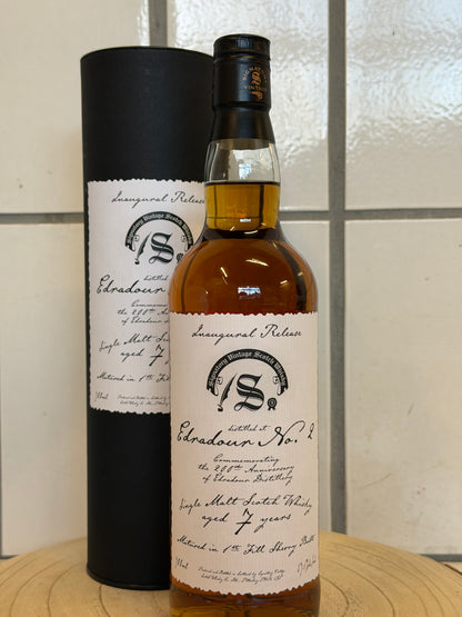 「200周年記念」 エドラダワー 7年 ファーストフィル シェリー SV　Edradour No.2 - 2018/2025 - 7 y.o. - 1st Fill Sherry Butts - Inaugural Release SV