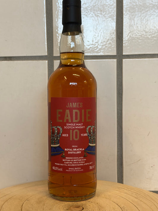 (ジェームズ イーディー) ロイヤル ブラックラ 10年 ファーストフィル バーボン バレル & リフィル バット　Royal Brackla 2014/2024 - 10 y.o. First Fill Bourbon Barrel & Refill Butt #1598 & 303564 - James Eadie