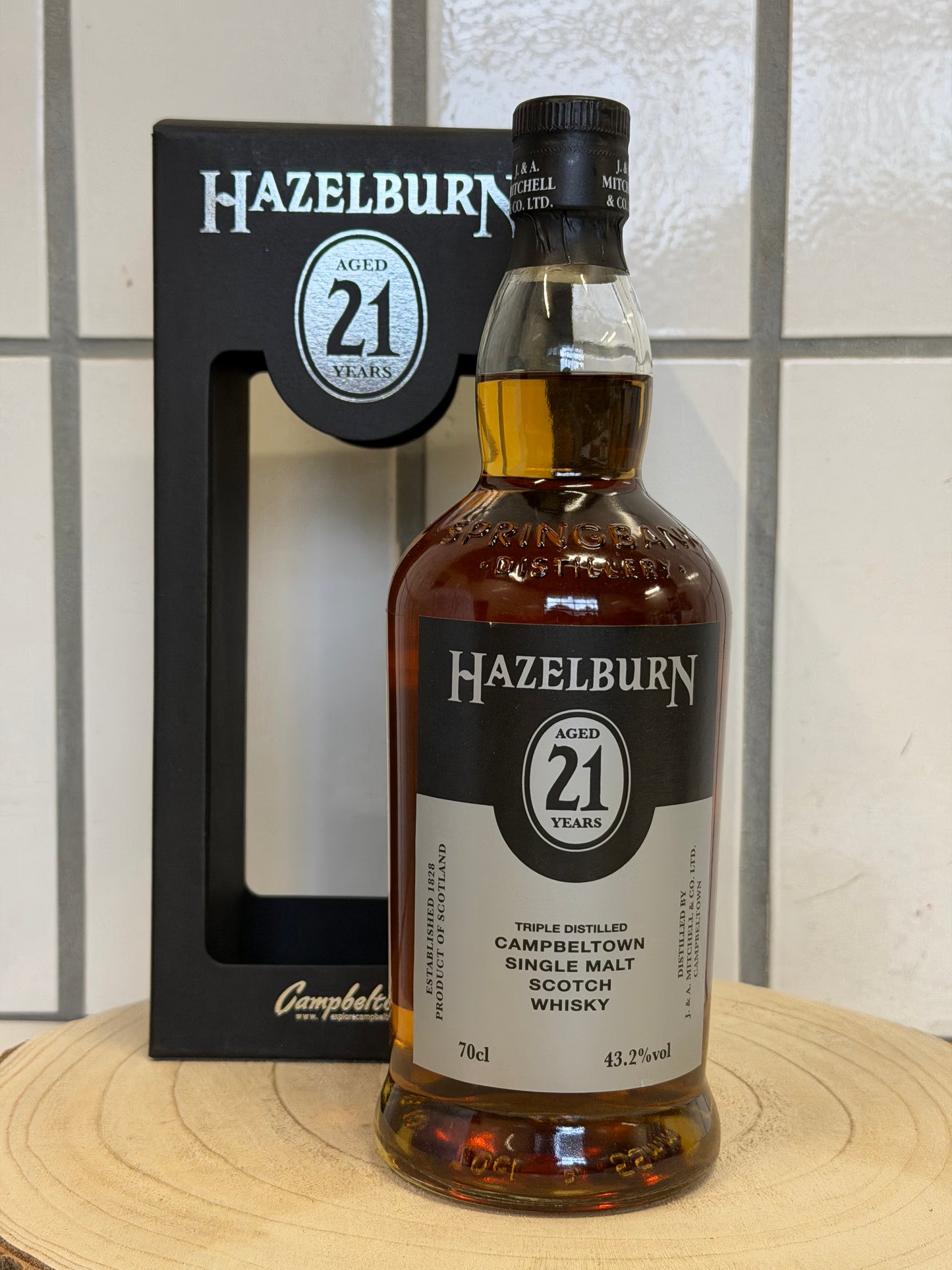 ヘーゼルバーン 21年 2023リリース版　Hazelburn 21 Y.O　43.2%