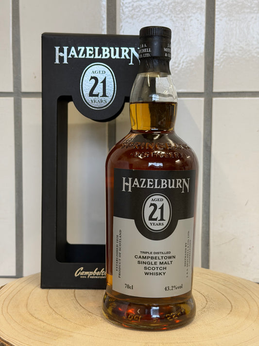 ヘーゼルバーン 21年 2023リリース版　Hazelburn 21 Y.O　43.2%