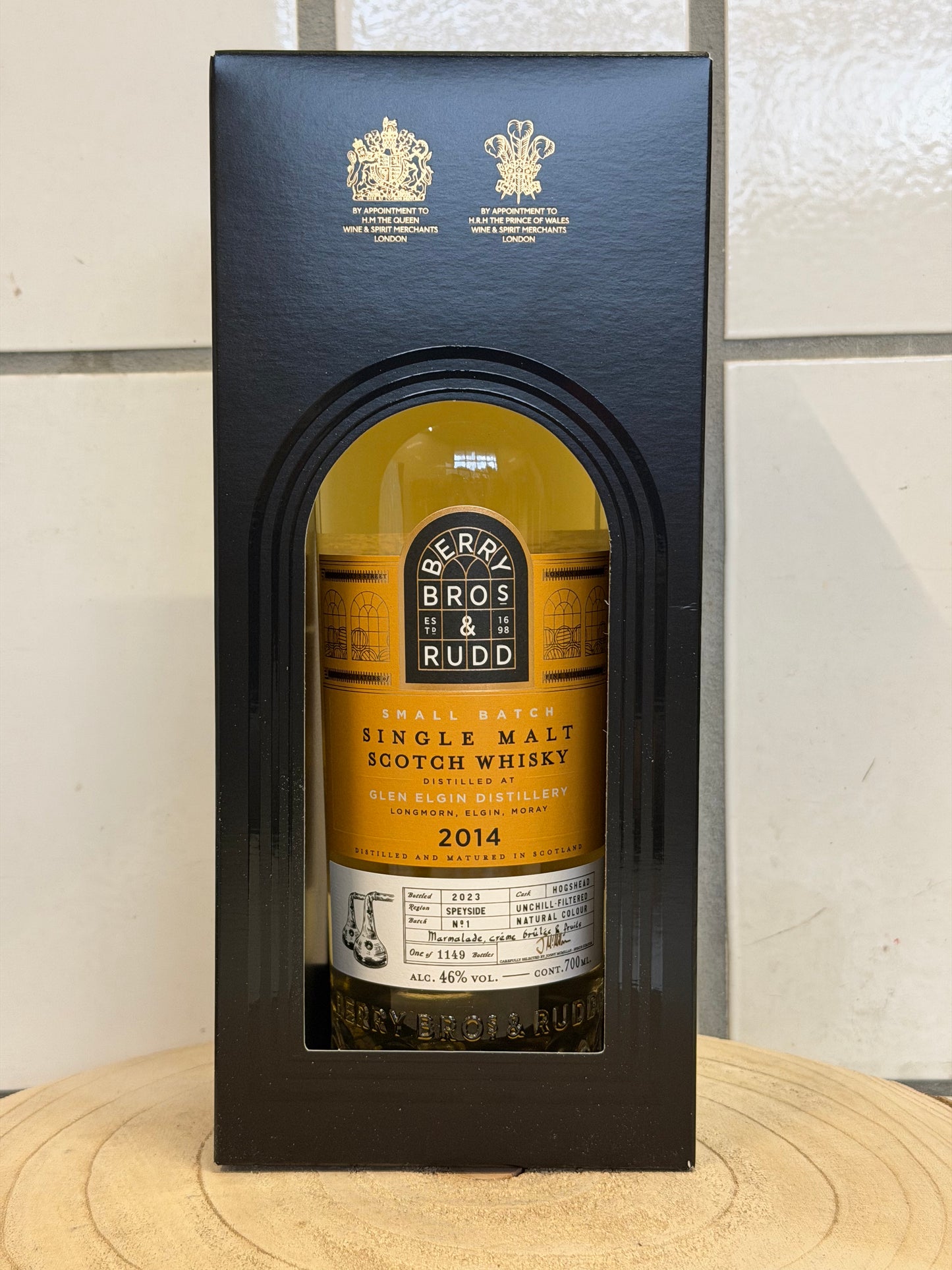 (ベリー・ブラザーズ&ラッド)  グレンエルギン 8年 スモールバッチ　Glen Elgin 2014/2023 - Small Batch (Berry Bros and Rudd) - Kirsch