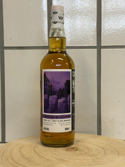 (ブレイブ・ニュー・スピリッツ) ロイヤル ブラックラ 12年 ファーストフィル ピノ ブラン バリック　Royal Brackla 2012/2025 - 12 y.o. - 1st Fill Pinot Blanc Barrique #494/2012 - Cask Masters - Brave New Spirits