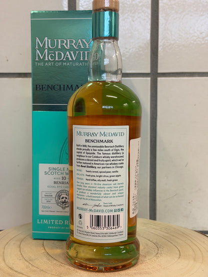 (マーレイ マクダヴィッド) ベンリアック 10年 コヴァル ライ カスク フィニッシュ　Benriach 2014/2025 - 10 y.o. - Koval Rye Cask Finish - Murray McDavid