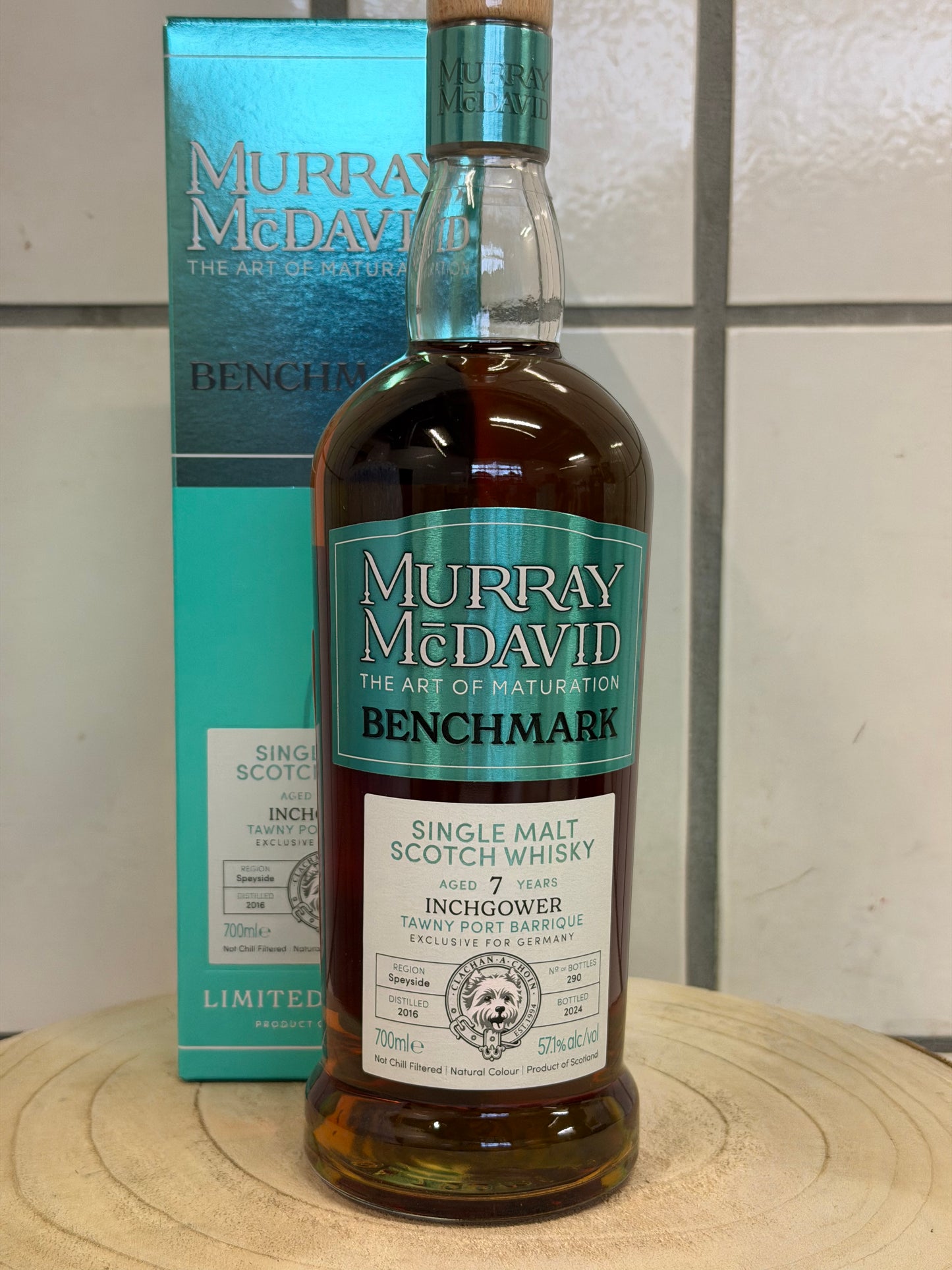 (マーレイ マクダヴィッド) インチガワー 7年 トゥニーポート バリック　Inchgower 2016/2024 - 7 y.o. - Tawny Port Barrique #26 - Murray McDavid