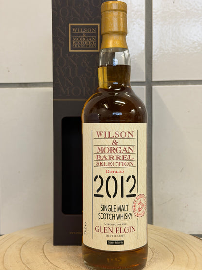 (ウィルソン&モーガン) グレンエルギン 2012/2024 ファーストフィル PX シェリー フィニッシュ　Glen Elgin 2012/2024 - 1st Fill PX Sherry Finish #806859-60 -Wilson & Morgan