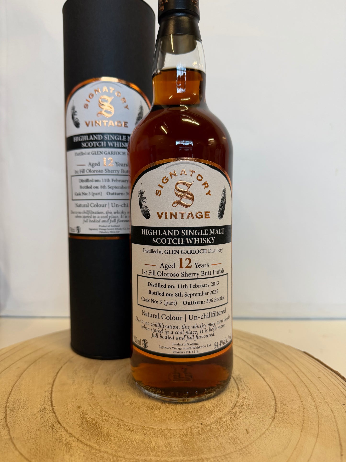 (シグナトリー ヴィンテージ) グレンギリー 12年 ファーストフィル シェリー カスク フィニッシュ　Glen Garioch 2013/2025 - 12 y.o. - 1st Fill Oloroso Sherry Cask Finish #3 - Signatory