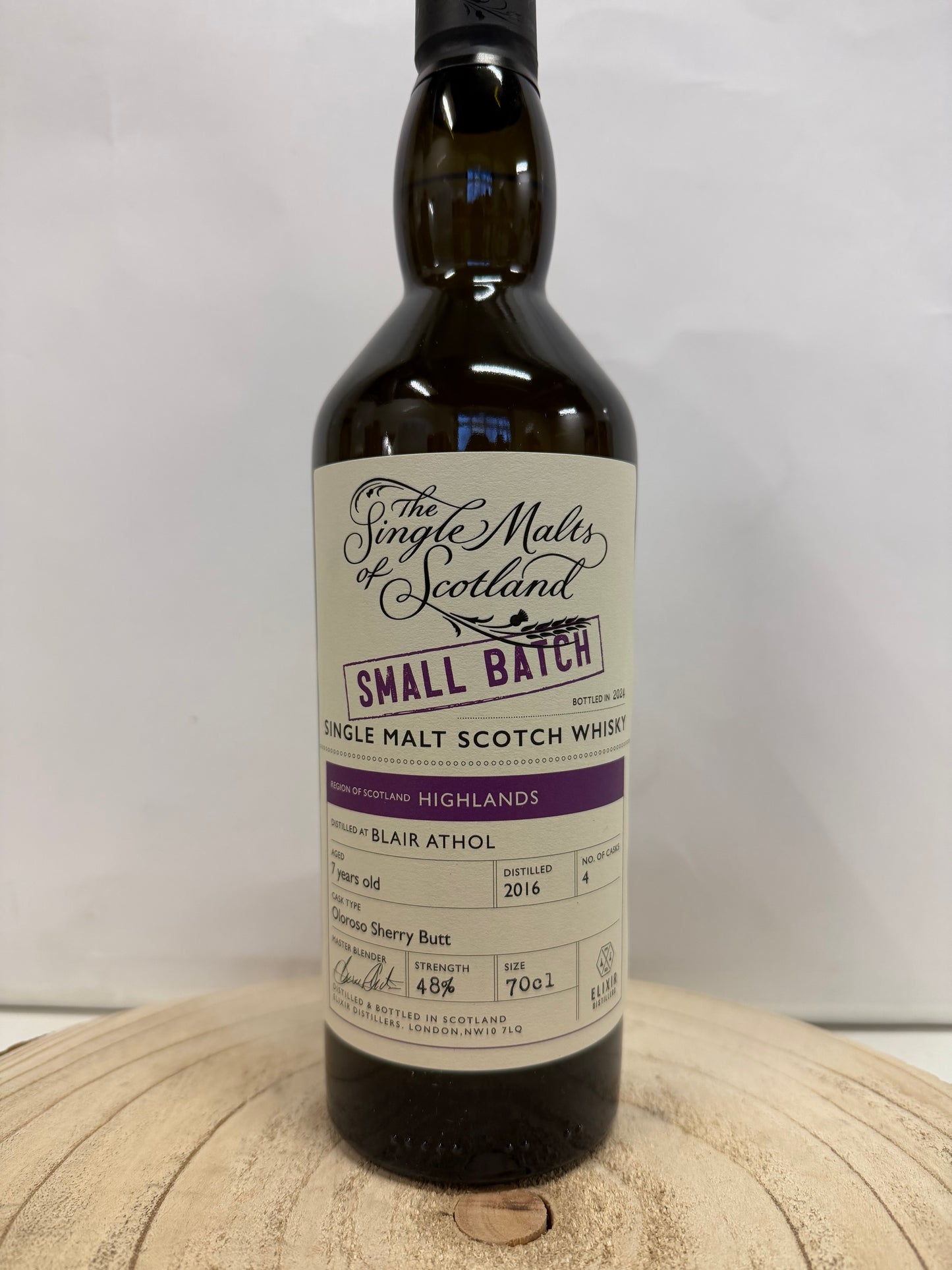 (ザ シングルモルツ オブ スコットランド) ブレアソール 7年 オロロソ シェリー バット スモールバッチ　Blair Athol 2016/2024 - 7 y.o. - Oloroso Sherry Butt - Small Batch (SMoS)