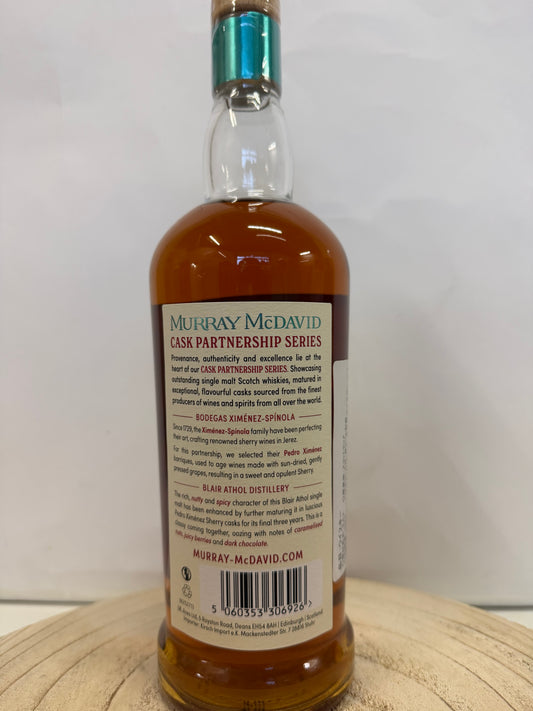 (マーレイ マクダヴィッド) ブレアソール 9年 PX シェリー カスク　Blair Athol 2016/2025 - 9 y.o.- PX Sherry - Cask Partnership - Murray McDavid