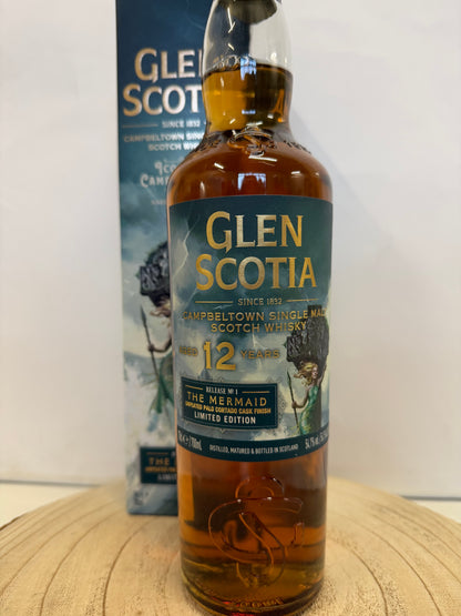 グレンスコシア 12年 アイコンズ・オブ・キャンベルタウン No.1 マーメイド　Glen Scotia 12-year-old Icons of Campbeltown - Release No. 1: The mermaid　54.1％