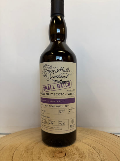 (ザ シングルモルツ オブ スコットランド) ベンネヴィス 9年 リフィルシェリーバット　Ben Nevis 2013/2023 - 9 y.o. - Refill Sherry Butts - Small Batch (SMoS)