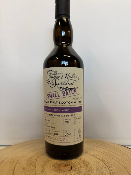 (ザ シングルモルツ オブ スコットランド) ベンネヴィス 9年 リフィルシェリーバット　Ben Nevis 2013/2023 - 9 y.o. - Refill Sherry Butts - Small Batch (SMoS)