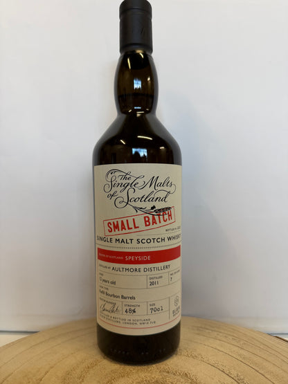 (ザ シングルモルツ オブ スコットランド) オルトモア 12年 スモールバッチ　Aultmore 2011/2023 - 12 y.o. - Refill Bourbon Barrel - Small Batch (SMoS)