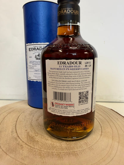 「200周年記念」 エドラダワー 11年 PXシェリーカスク　Edradour 2014/2026 11 Y.O 46% 700ml