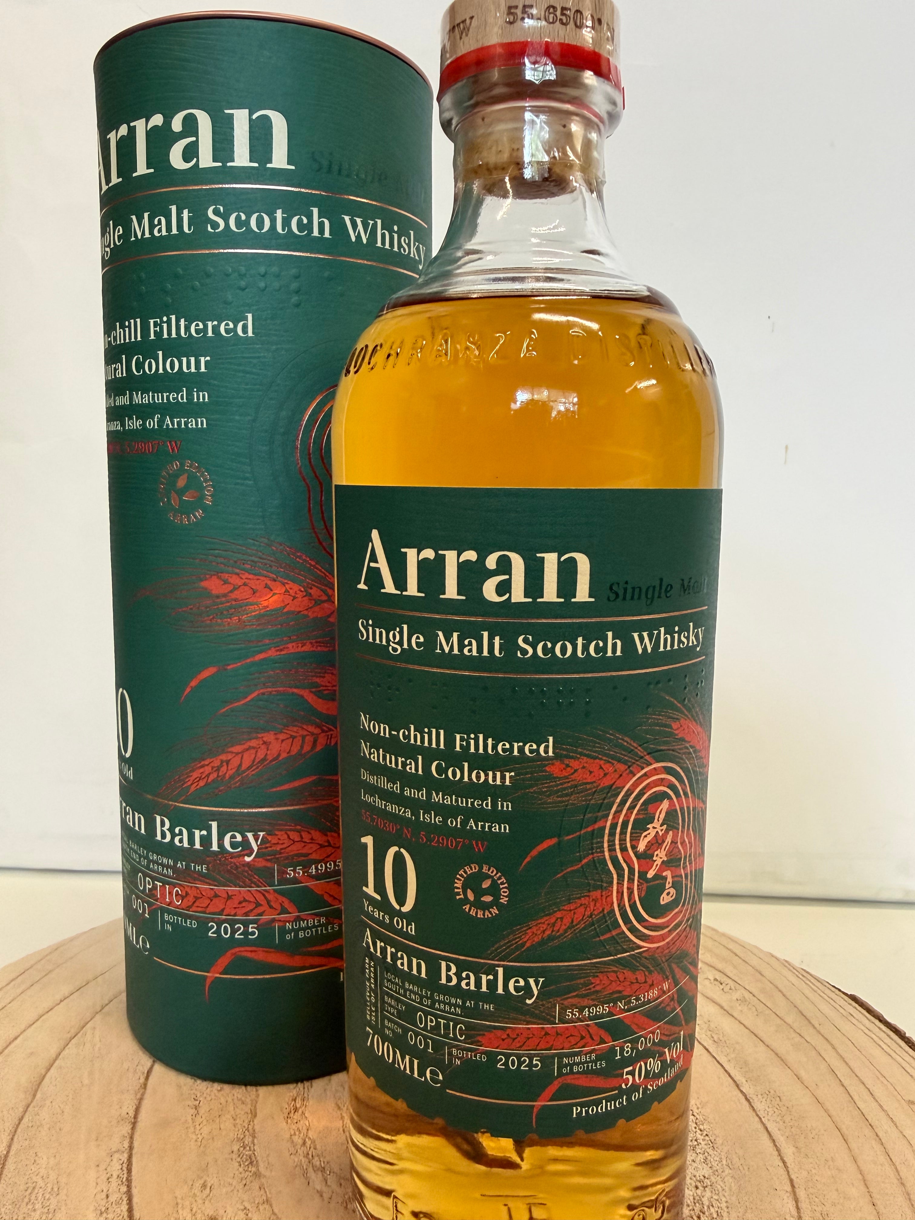 アラン 10年 アランバレー バッチ1 Arran 10 y.o. Arran Barley 2025