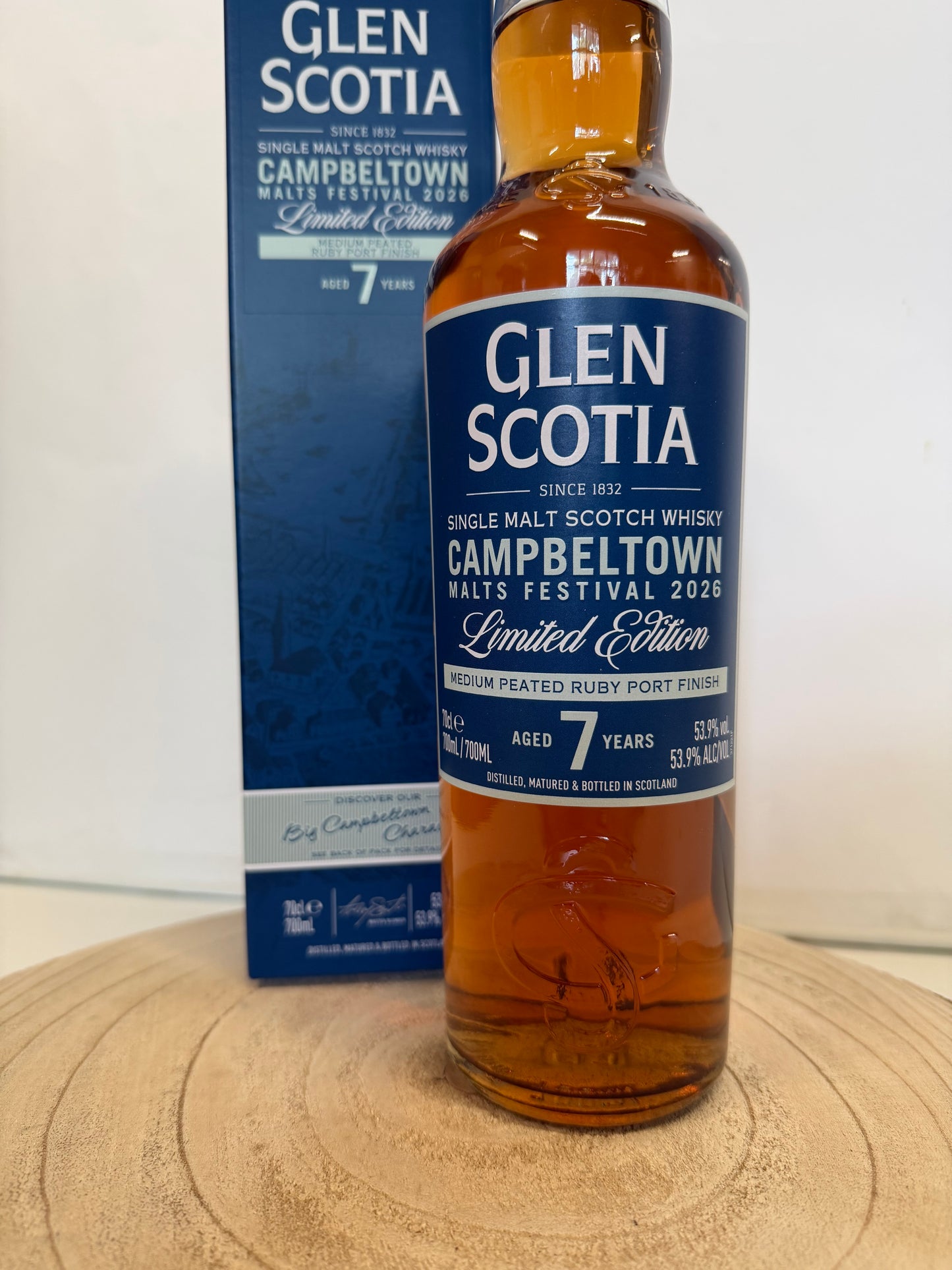 グレンスコシア 7年 モルト フェスティバル エディション 2026　Glen scotia malt festival 2026 7 Y.O 53.9%