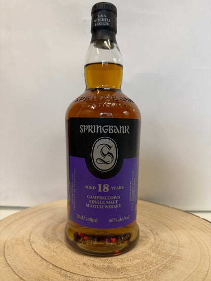 スプリングバンク　Springbank　18年　46％　2025リリース